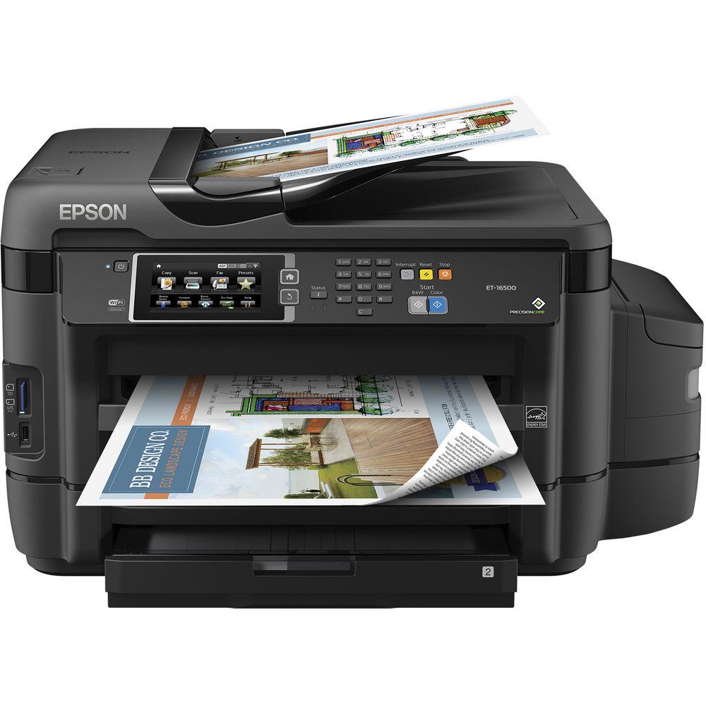 Epson WorkForce ET-16500 EcoTank All-in-One Inkjet Printer