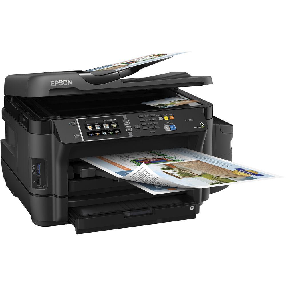 Epson WorkForce ET-16500 EcoTank All-in-One Inkjet Printer