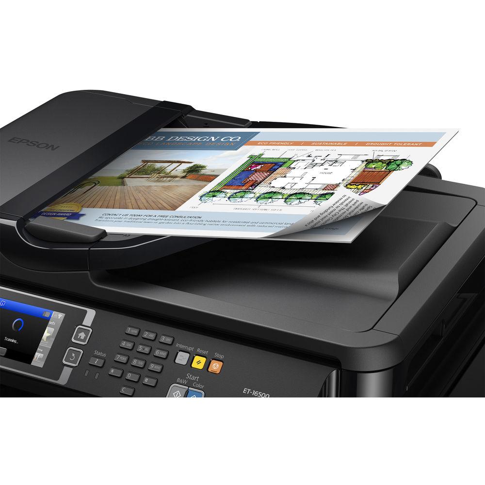 Epson WorkForce ET-16500 EcoTank All-in-One Inkjet Printer