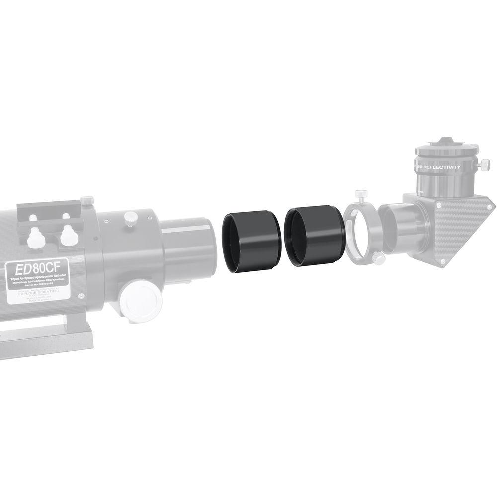 Explore Scientific ED80 80mm f 6 Carbon Fiber APO Refractor Telescope
