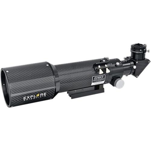Explore Scientific ED80 80mm f 6 Carbon Fiber APO Refractor Telescope