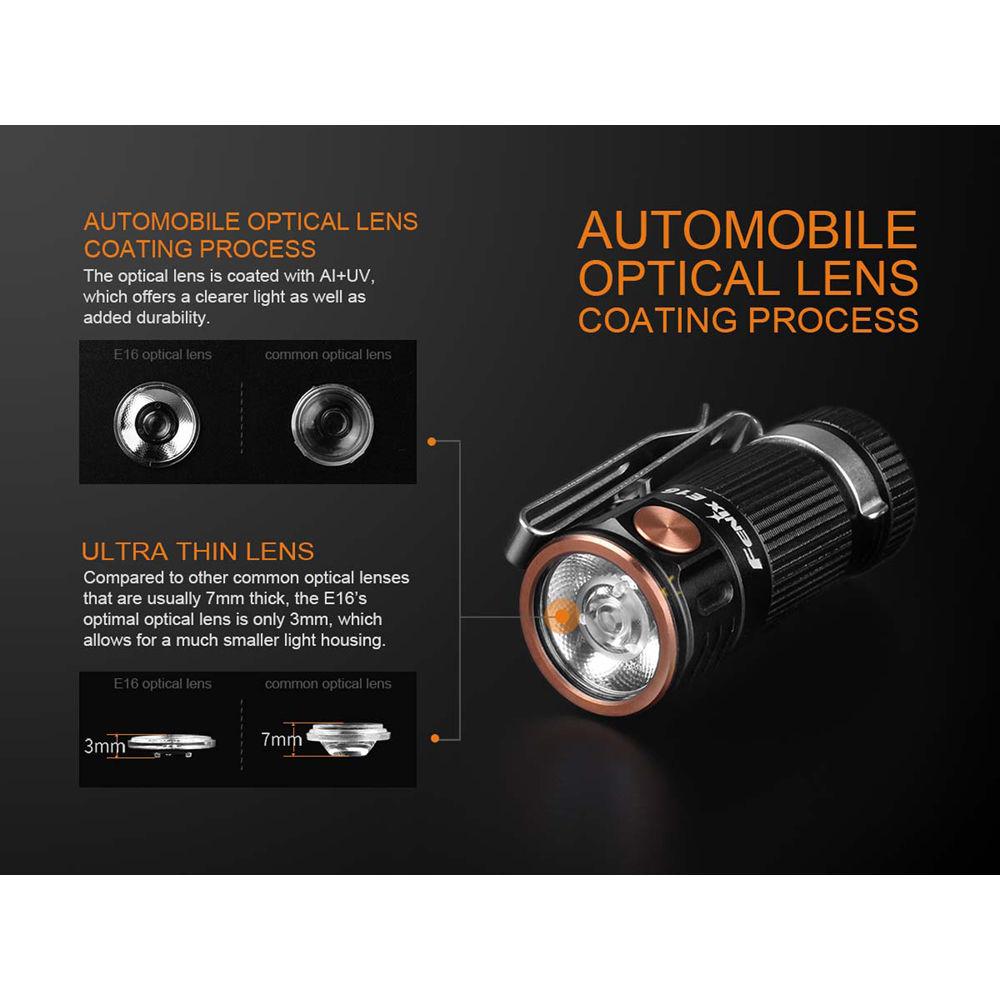 Fenix Flashlight E16 EDC Flashlight