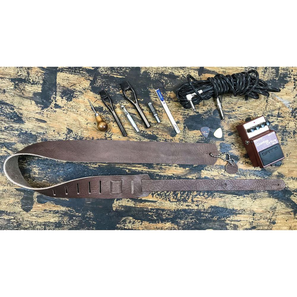 Funk Plus Genuine Premium Leather Intrinsic Guitar Strap