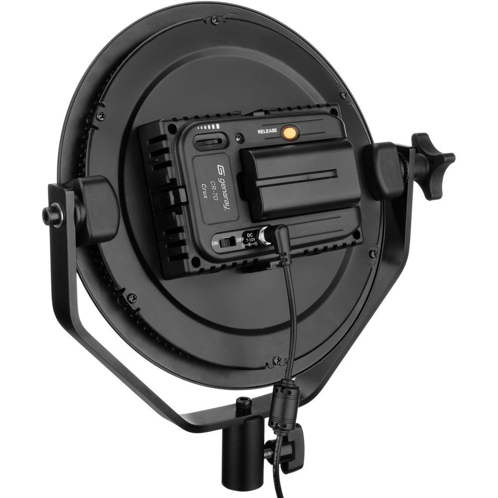 Genaray Crux 7" Round Daylight LED Light