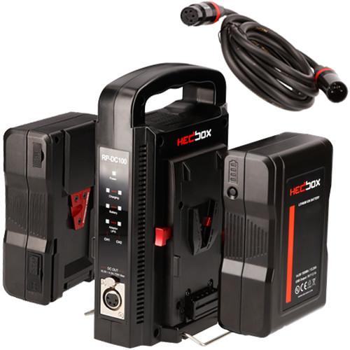 Hedbox PB-PB300V V-Mount Pro Power Bank Set, Hedbox, PB-PB300V, V-Mount, Pro, Power, Bank, Set