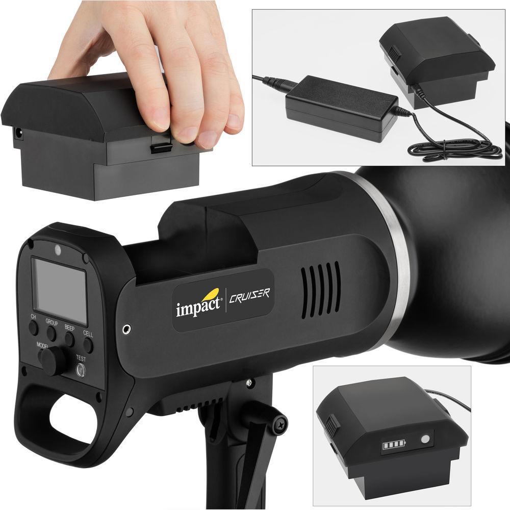 Impact Cruiser AC DC 500Ws Battery Powered TTL Monolight