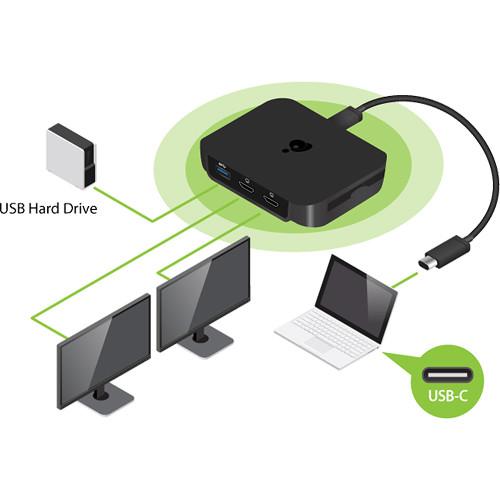 IOGEAR USB Type-C Dual HD Portable Dock