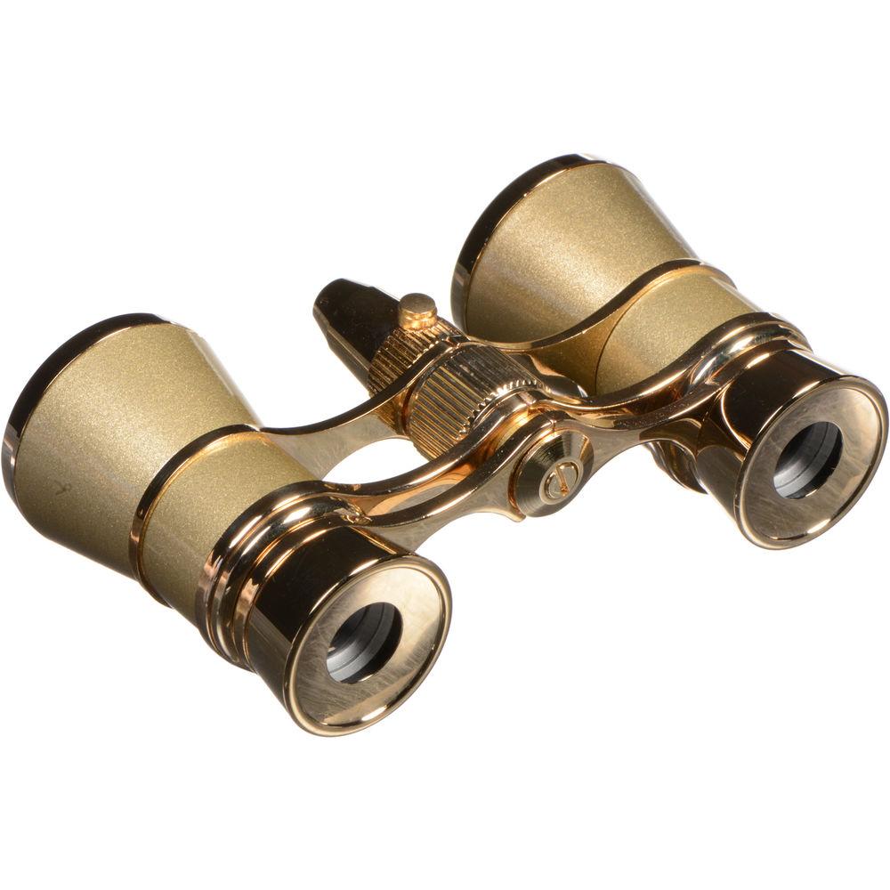 LaScala Optics 3x25 Aida Opera Glasses with Red Flashlight