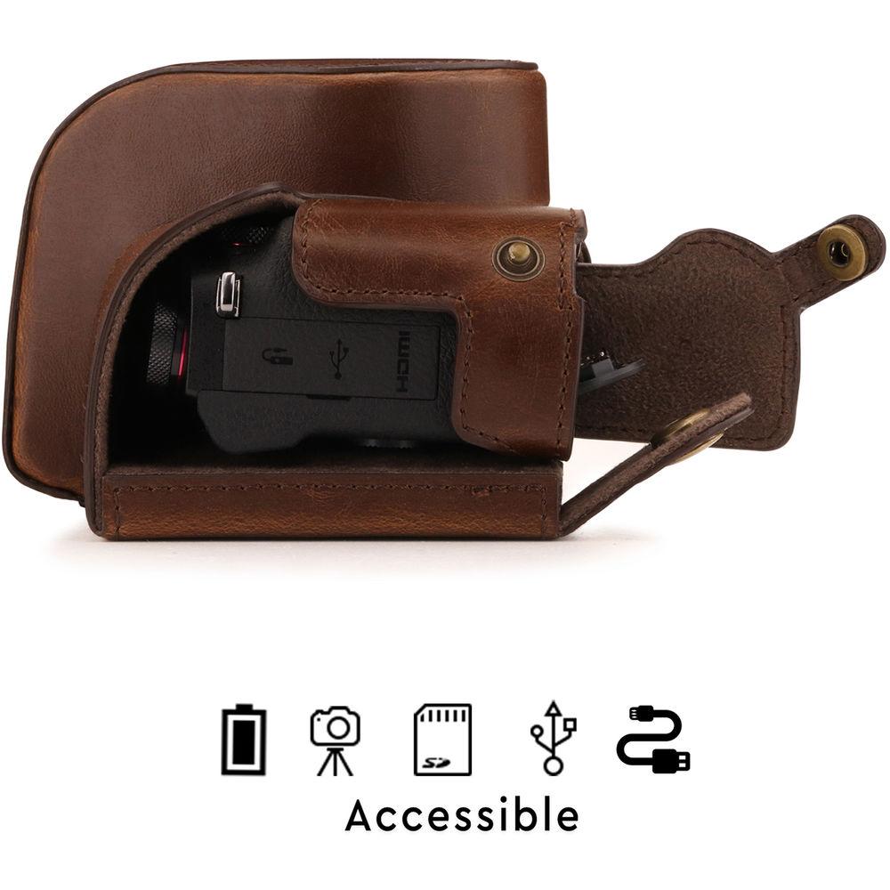 MegaGear Ever Ready Camera Case and Strap for Canon PowerShot G1X Mark III