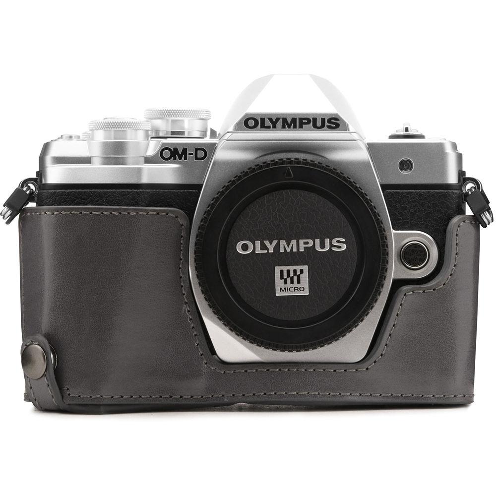 MegaGear Ever Ready Half Case and Strap for Olympus OM-D E-M10 Mark III
