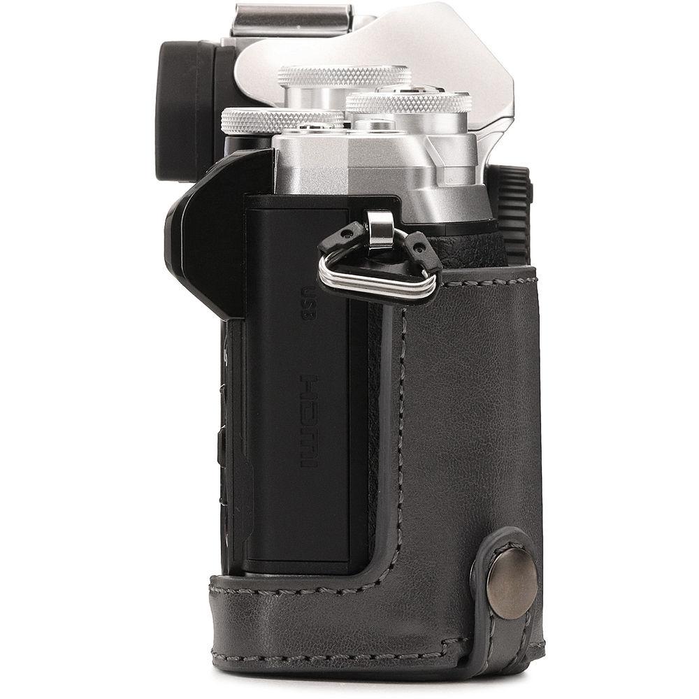 MegaGear Ever Ready Half Case and Strap for Olympus OM-D E-M10 Mark III