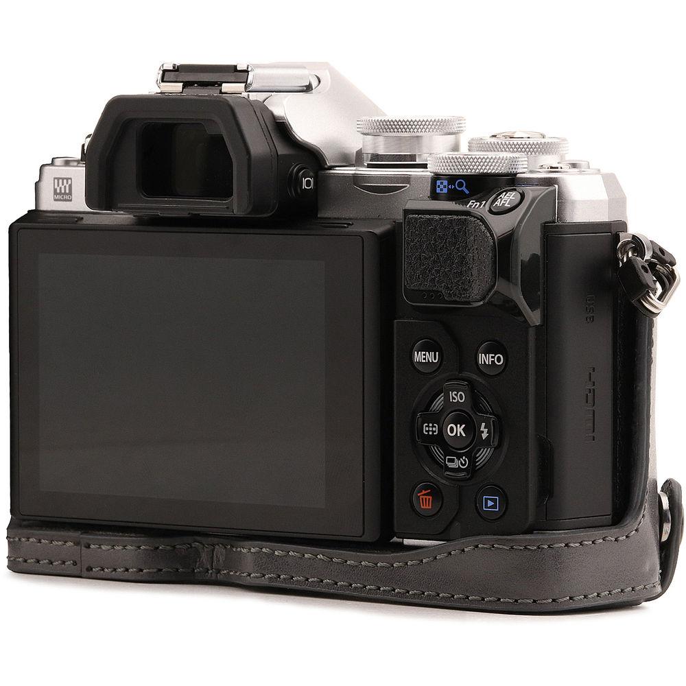 MegaGear Ever Ready Half Case and Strap for Olympus OM-D E-M10 Mark III