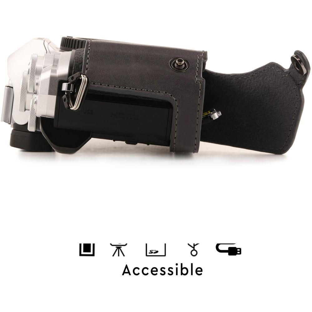 MegaGear Ever Ready Half Case and Strap for Olympus OM-D E-M10 Mark III