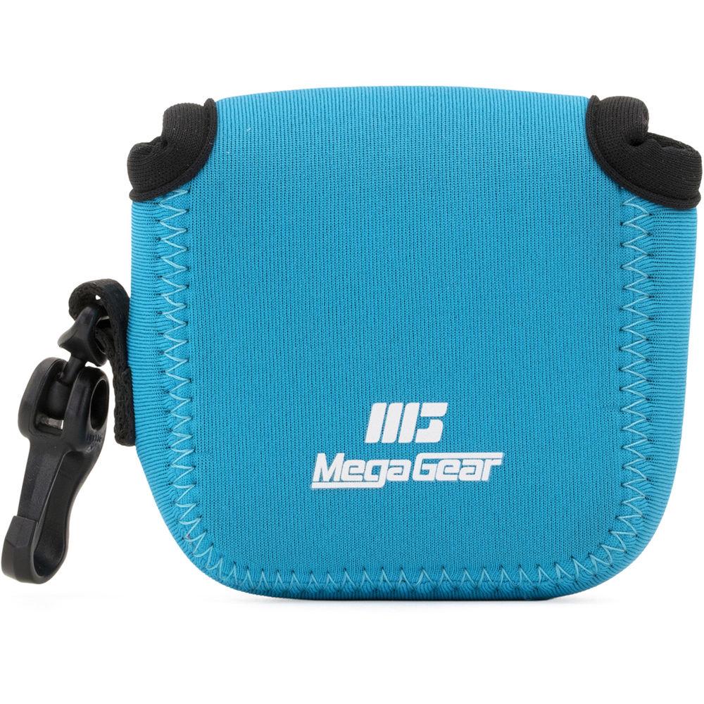 MegaGear Ultra-Light Neoprene Camera Case for Gopro Hero 6, Hero 5 and Sony RX0 1.0 with Carabiner, MegaGear, Ultra-Light, Neoprene, Camera, Case, Gopro, Hero, 6, Hero, 5, Sony, RX0, 1.0, with, Carabiner