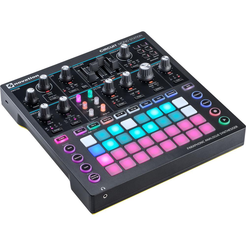 Novation Circuit Mono Station Paraphonic Analog Synthesizer and Sequencer