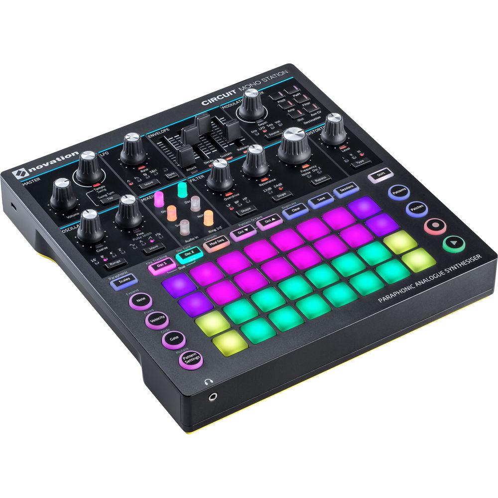 Novation Circuit Mono Station Paraphonic Analog Synthesizer and Sequencer