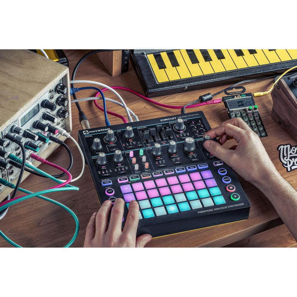 Novation Circuit Mono Station Paraphonic Analog Synthesizer and Sequencer