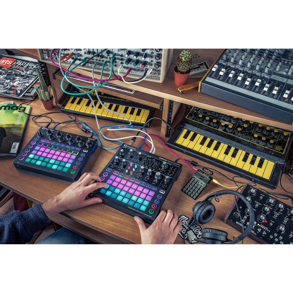 Novation Circuit Mono Station Paraphonic Analog Synthesizer and Sequencer, Novation, Circuit, Mono, Station, Paraphonic, Analog, Synthesizer, Sequencer