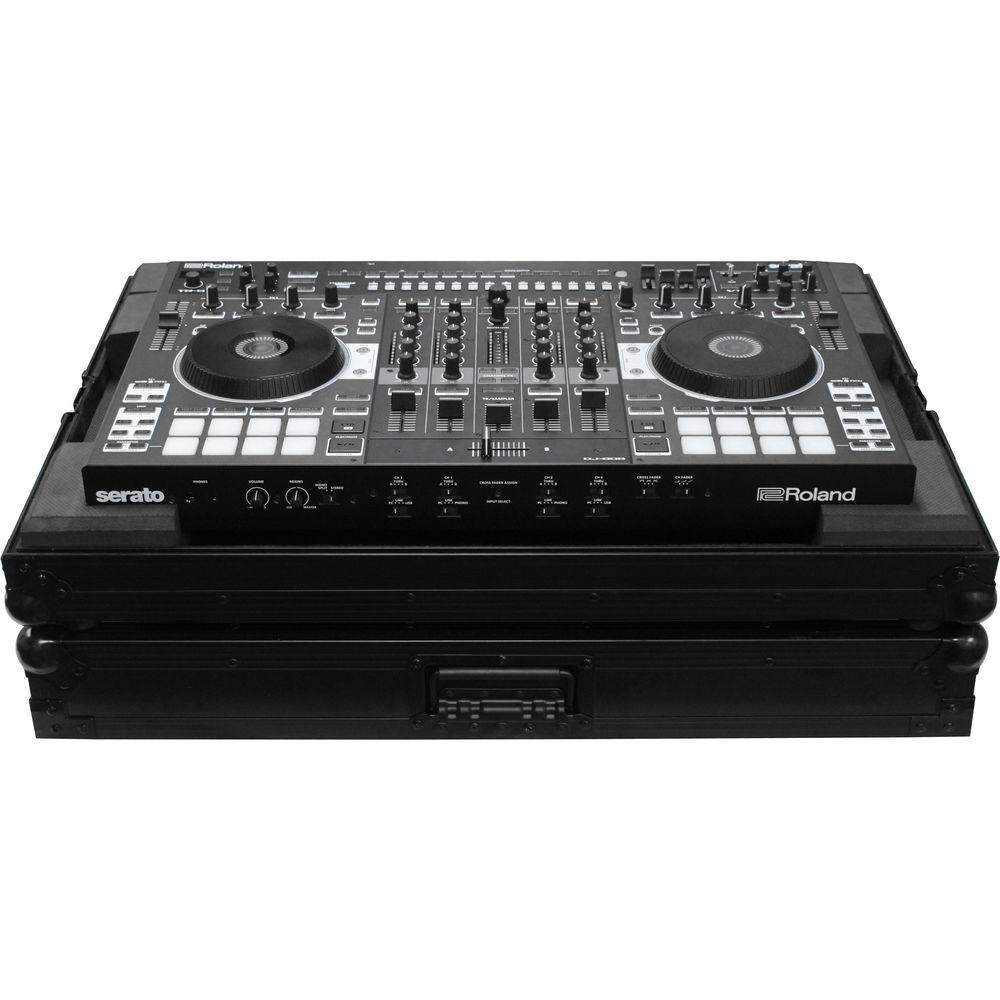 Odyssey Innovative Designs Black Label Low-Profile Case for Roland DJ-808 DJ Controller