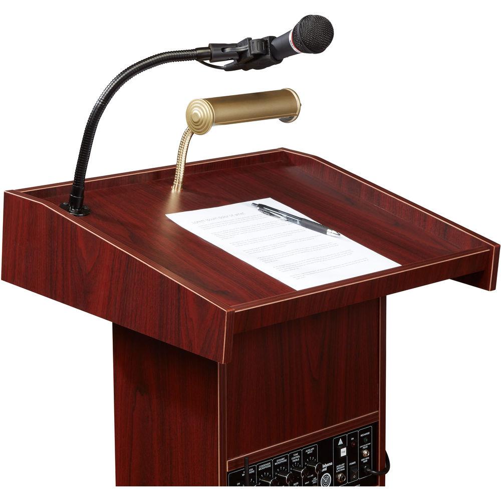 Oklahoma Sound The Orator Lectern with Rechargeable Battery & Wireless Headset Mic
