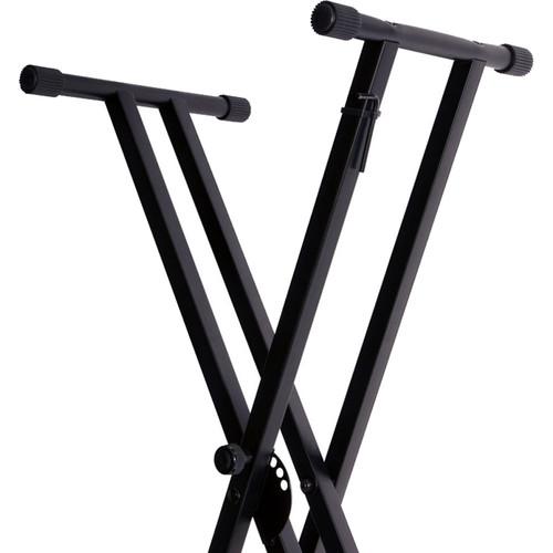 On-Stage KS7171 Double-X Keyboard Stand with Bolted Construction