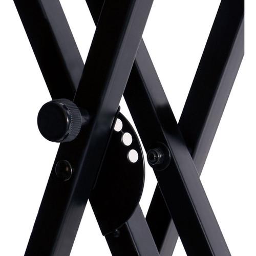 On-Stage KS7171 Double-X Keyboard Stand with Bolted Construction