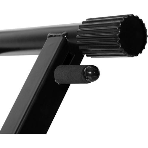 On-Stage KS7292 Double-X Ergo Lok Keyboard Stand with Second Tier