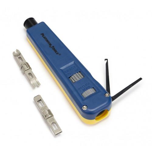 Platinum Tools PT Punchdown Tool with NeverDull 66 110 Combo Blade