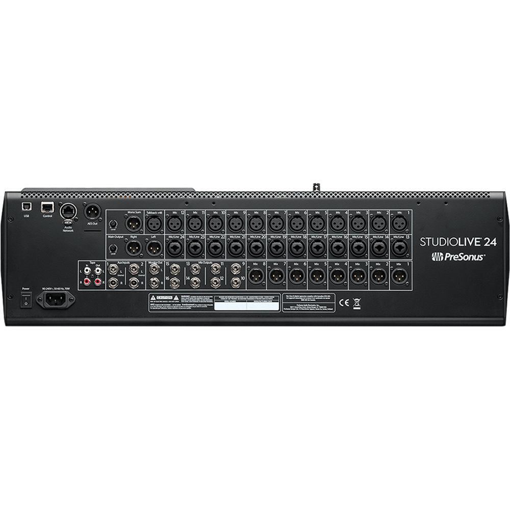 PreSonus StudioLive 24 Series III Digital Mixer - 32-Input with 25 Motorized Faders