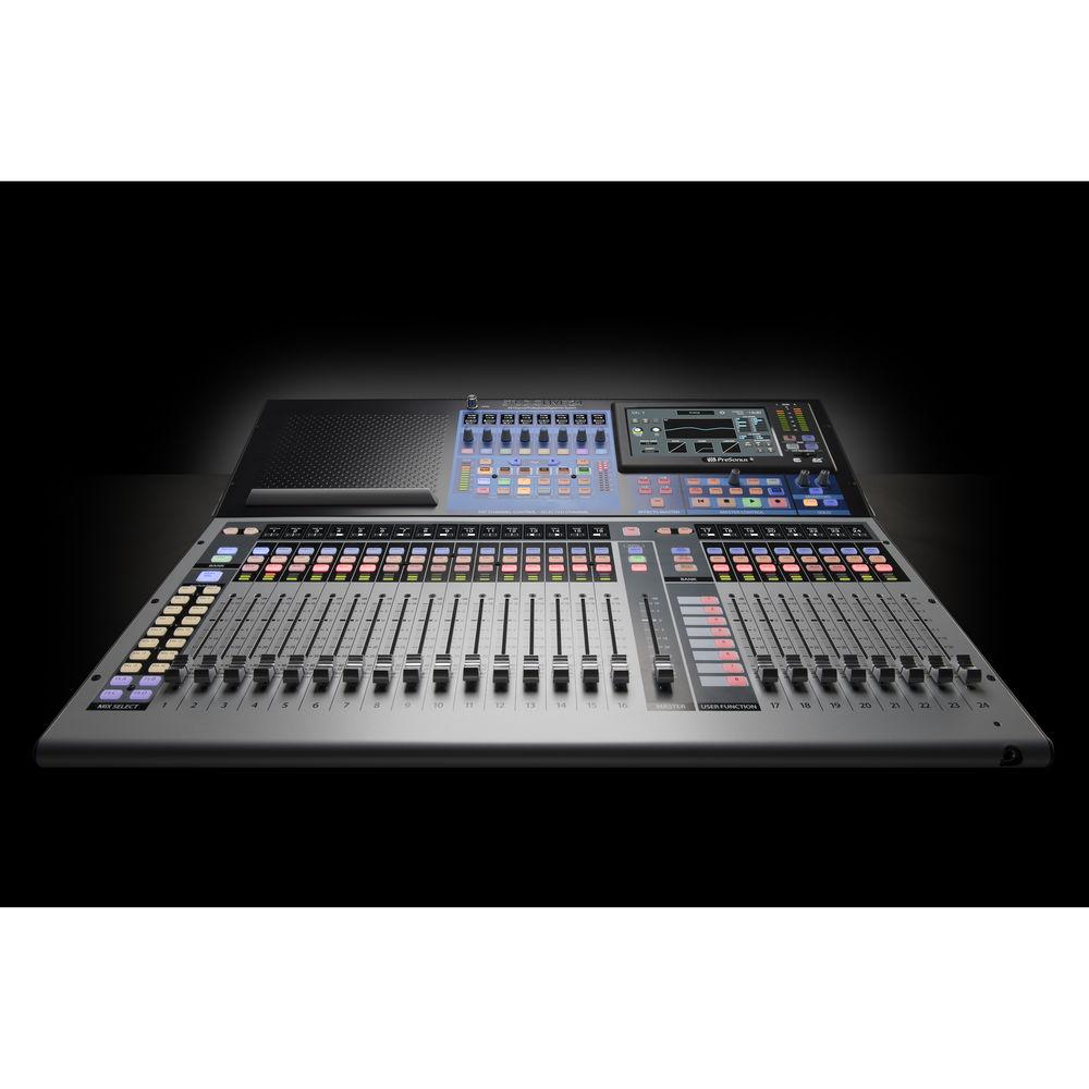 PreSonus StudioLive 24 Series III Digital Mixer - 32-Input with 25 Motorized Faders