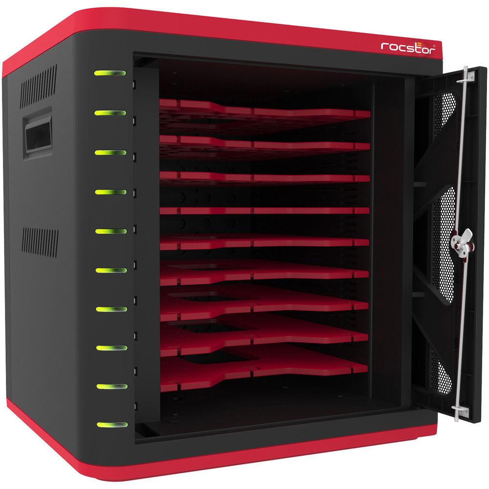 Rocstor Volt SC10 USB Sync & Charging Station for 10 Tablets Up to 10.1"