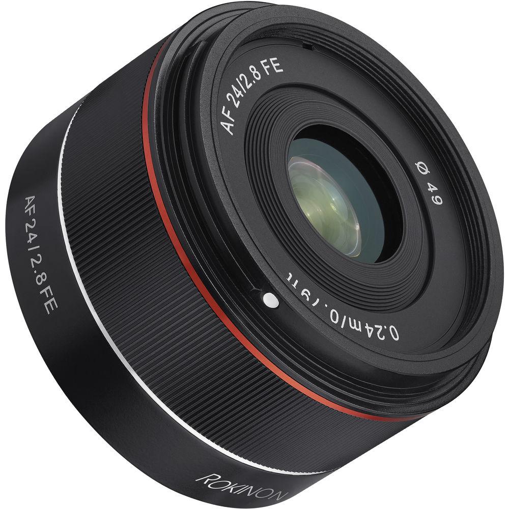 Rokinon AF 24mm f 2.8 FE Lens for Sony E
