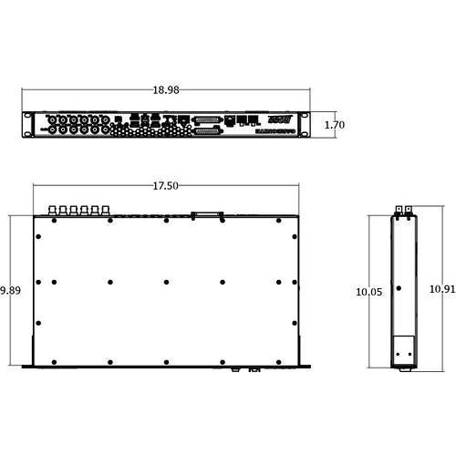 Ross Video Carbonite Black Solo 1 RU HD SD Switcher Engine