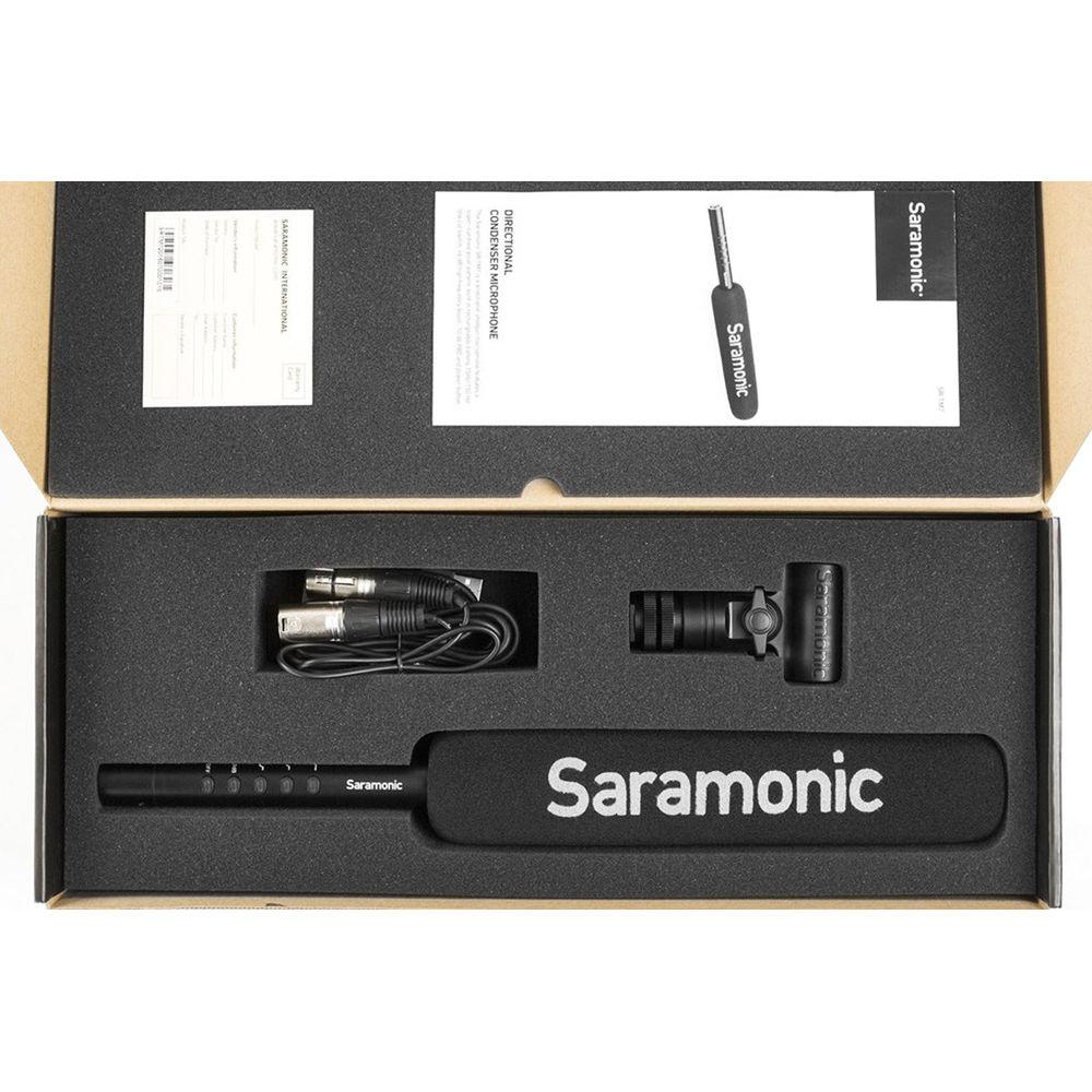 Saramonic SR-TM7 Supercardioid Broadcast XLR Shotgun Condenser Microphone