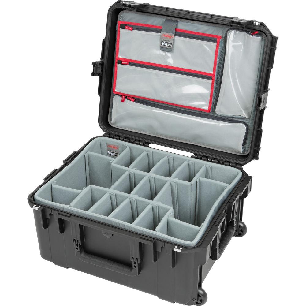SKB iSeries 2217-10 Case with Think Tank Photo Dividers & Lid Organizer
