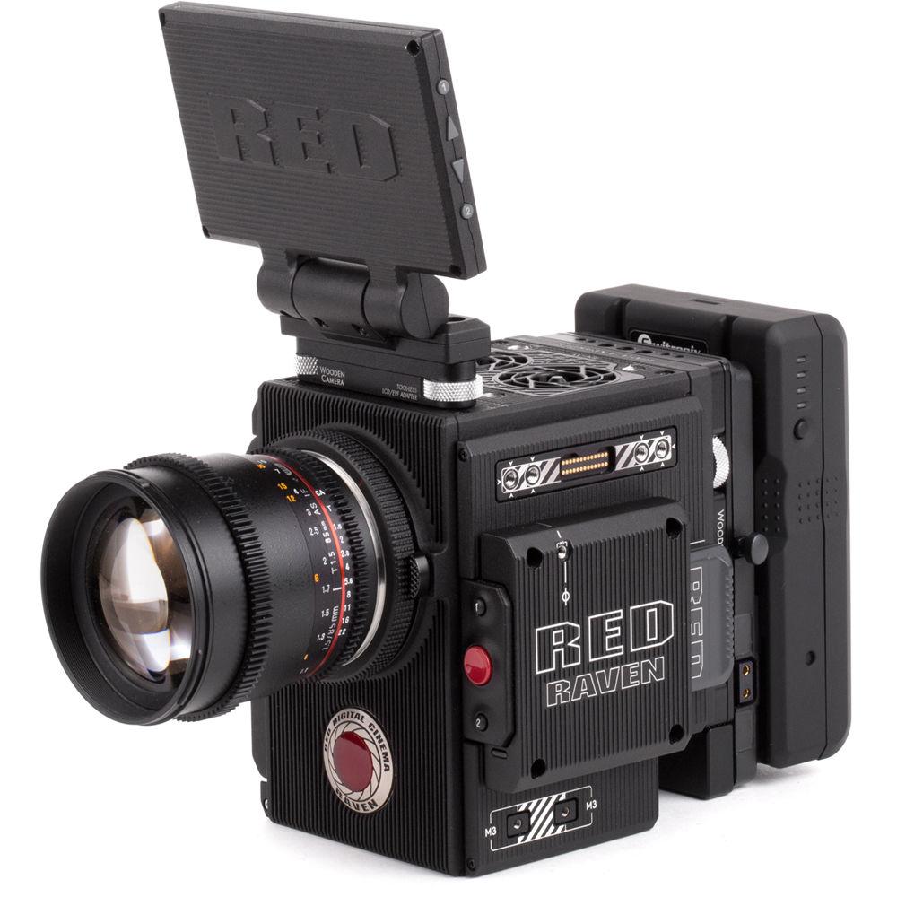 Wooden Camera Tool-Less LCD EVF Adapter for WEAPON EPIC SCARLET RAVEN