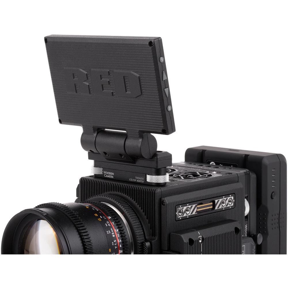 Wooden Camera Tool-Less LCD EVF Adapter for WEAPON EPIC SCARLET RAVEN