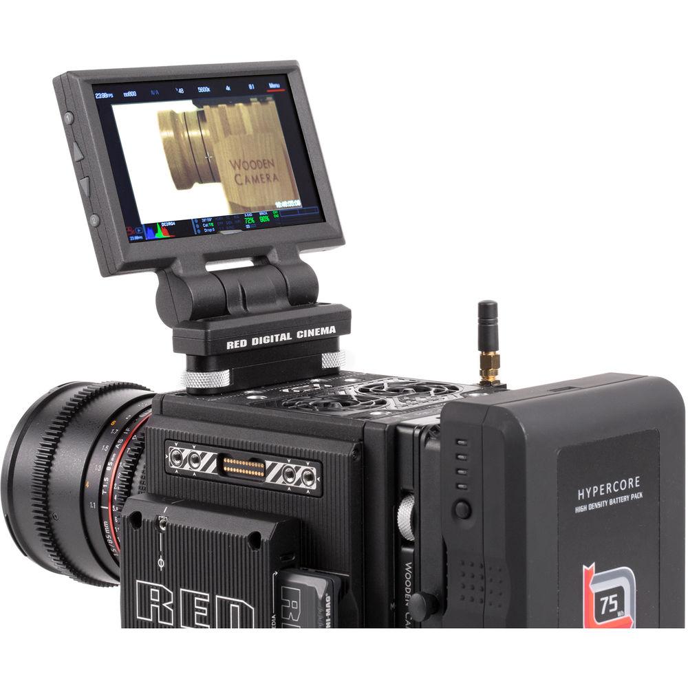 Wooden Camera Tool-Less LCD EVF Adapter for WEAPON EPIC SCARLET RAVEN