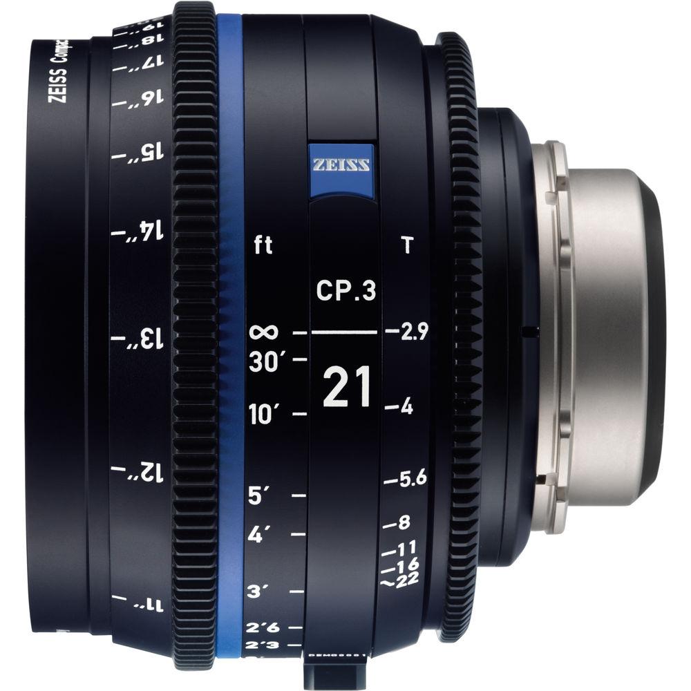 ZEISS CP.3 21mm T2.9 Compact Prime Lens