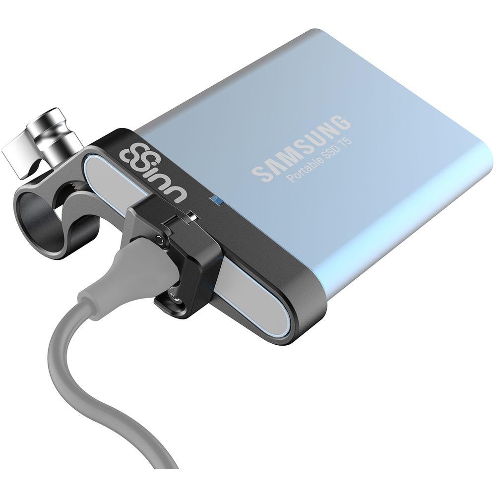 8Sinn SSD Holder For Samsung T5 On 15mm Rod Mount