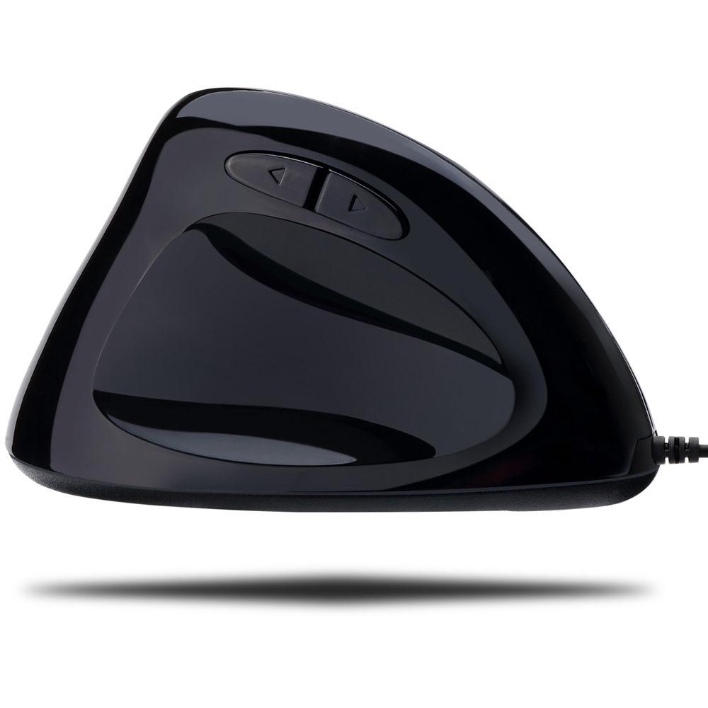 Adesso iMouse E7 Left-Handed Vertical Ergonomic Programmable Mouse