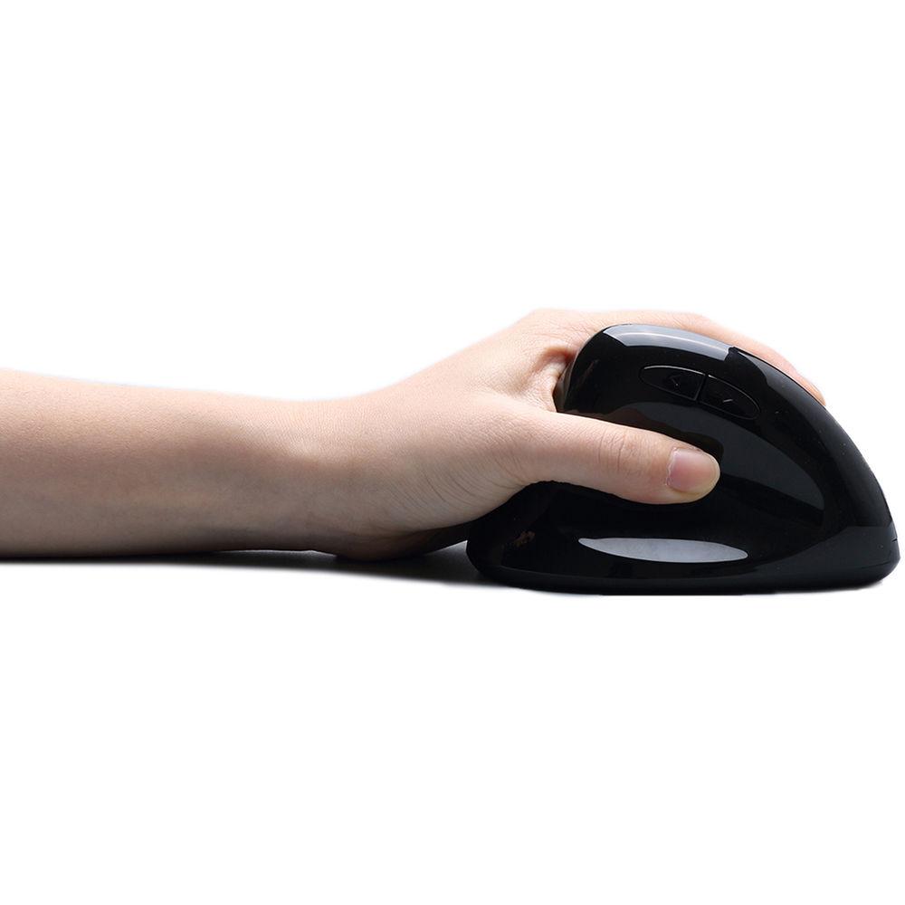 Adesso iMouse E70 2.4GHz Wireless Ergonomic Programmable Left-Handed Mouse