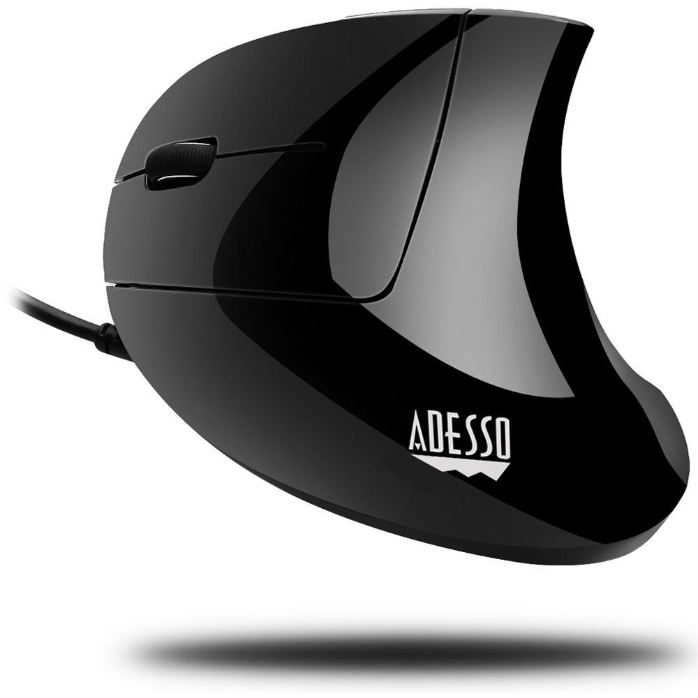 Adesso iMouse E9 Left-Handed Ergonomic Vertical Mouse, Adesso, iMouse, E9, Left-Handed, Ergonomic, Vertical, Mouse