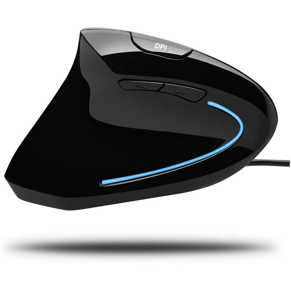 Adesso iMouse E9 Left-Handed Ergonomic Vertical Mouse, Adesso, iMouse, E9, Left-Handed, Ergonomic, Vertical, Mouse