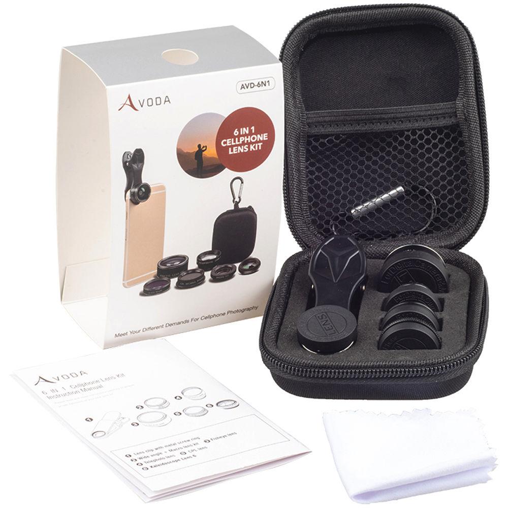 AVODA 6-in-1 Cell Phone Lens Kit