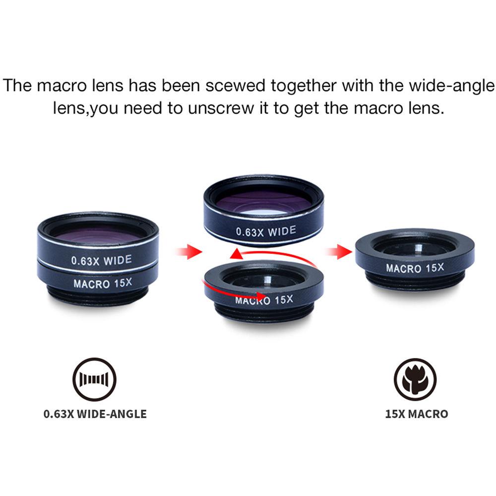 AVODA 6-in-1 Cell Phone Lens Kit