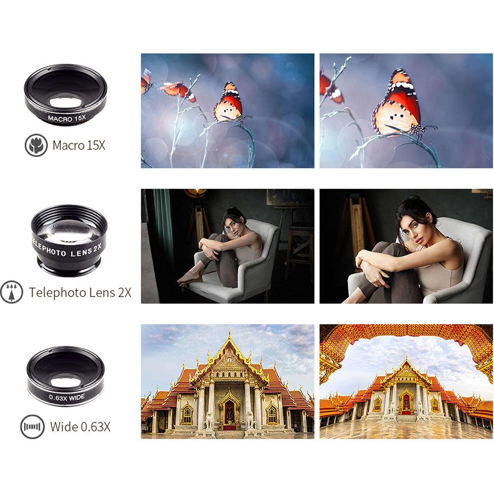 AVODA 6-in-1 Cell Phone Lens Kit