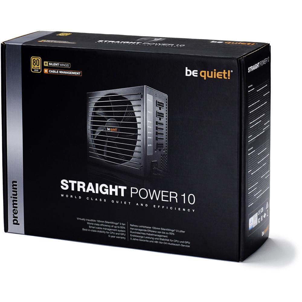 be quiet! Straight Power 10 500W CM 80 Plus Gold Modular Power Supply