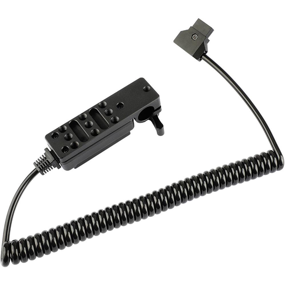 CAMVATE Male D-Tap To 4-Port Female D-Tap Hub With 15mm Rod Clamp