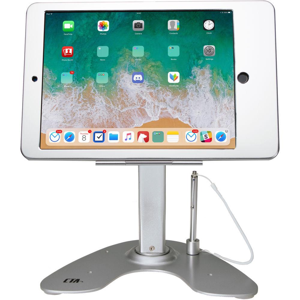 CTA Digital Dual Security Kiosk Stand with Locking Case for Apple iPad Pro 10.5"